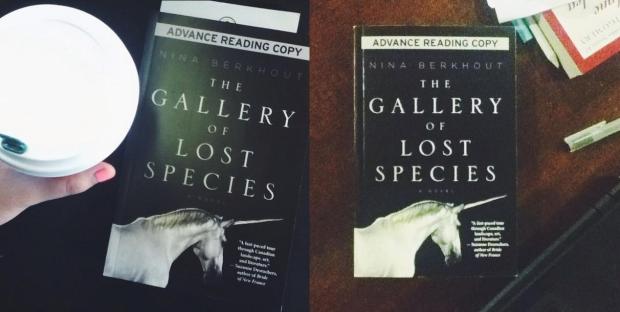 The Gallery of Lost Species Nina Berkhout Book Cover Review